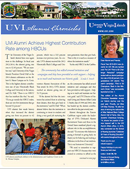 Alumni Chronicles Dec. 2013